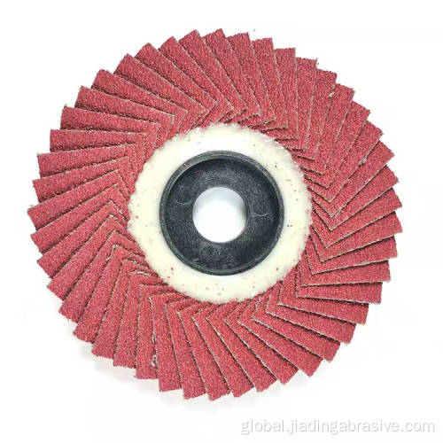 flap disk 4.5 flap disc for Surface polishing rust removal Factory